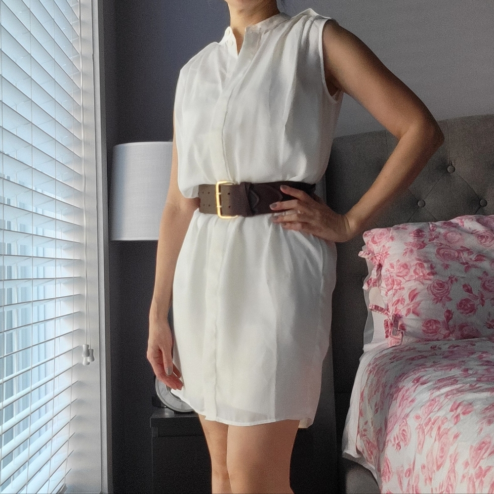 NEW!! RUDSAK Sleeveless Shirt Dress